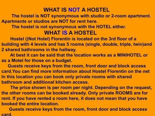 florentins rent a room