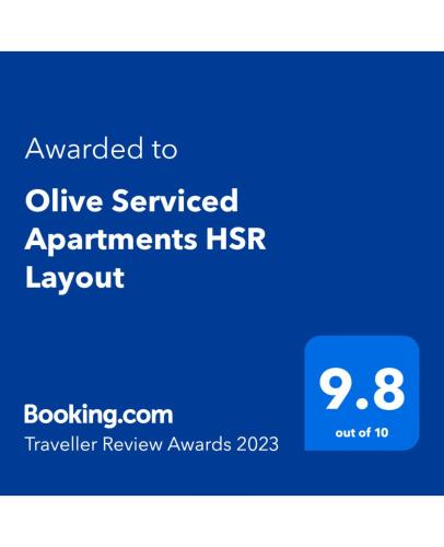 olive serviced apartments hsr layout