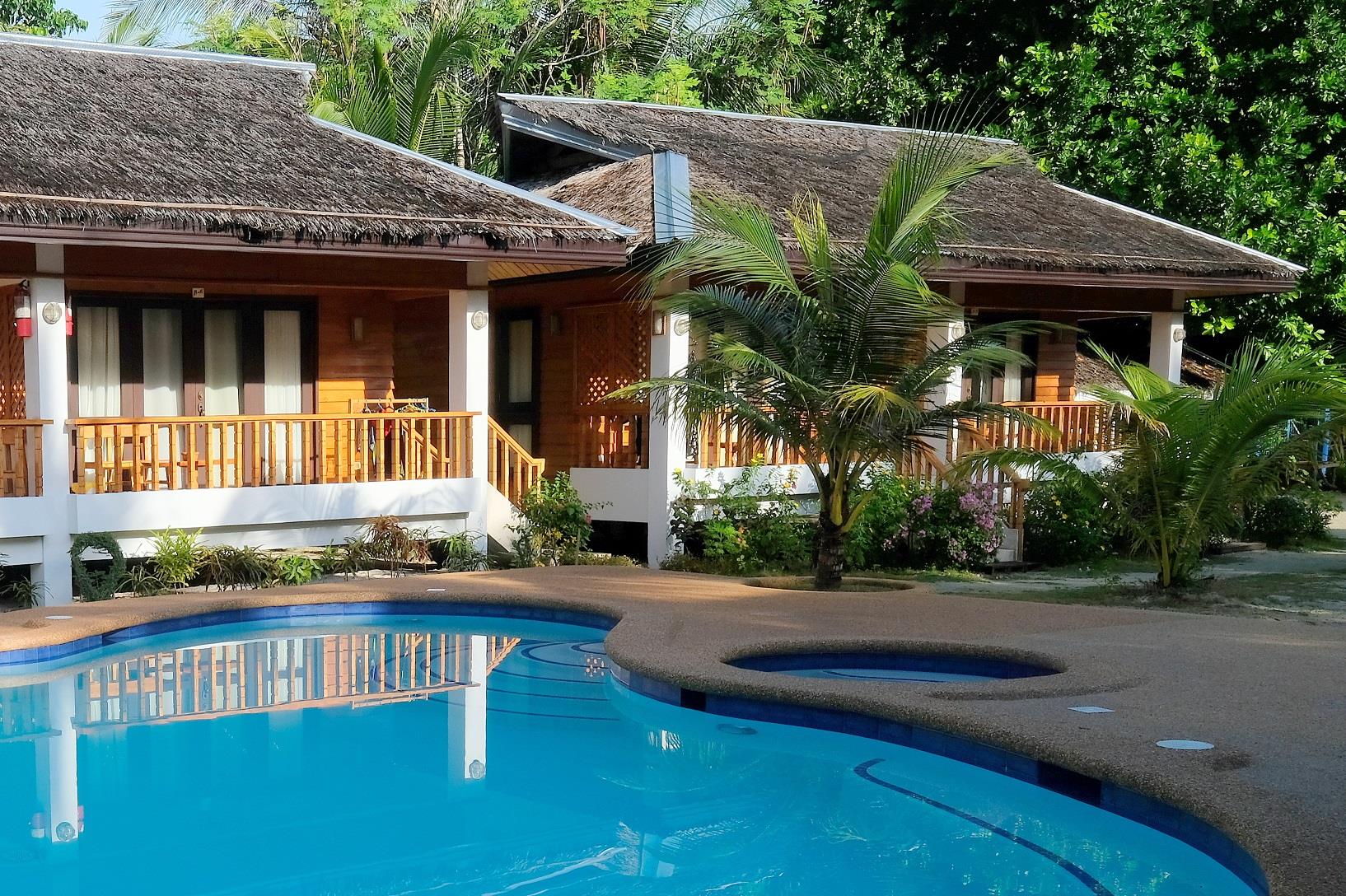 white villas resort