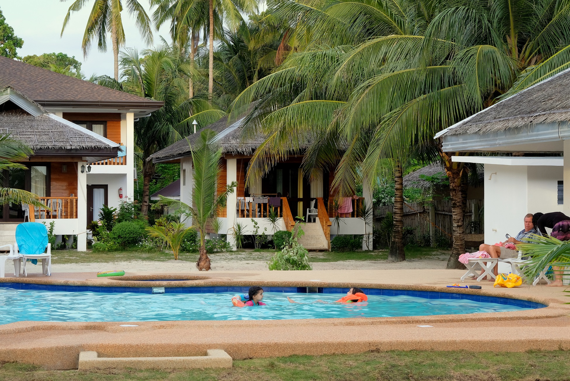 white villas resort