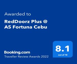 reddoorz plus as fortuna cebu