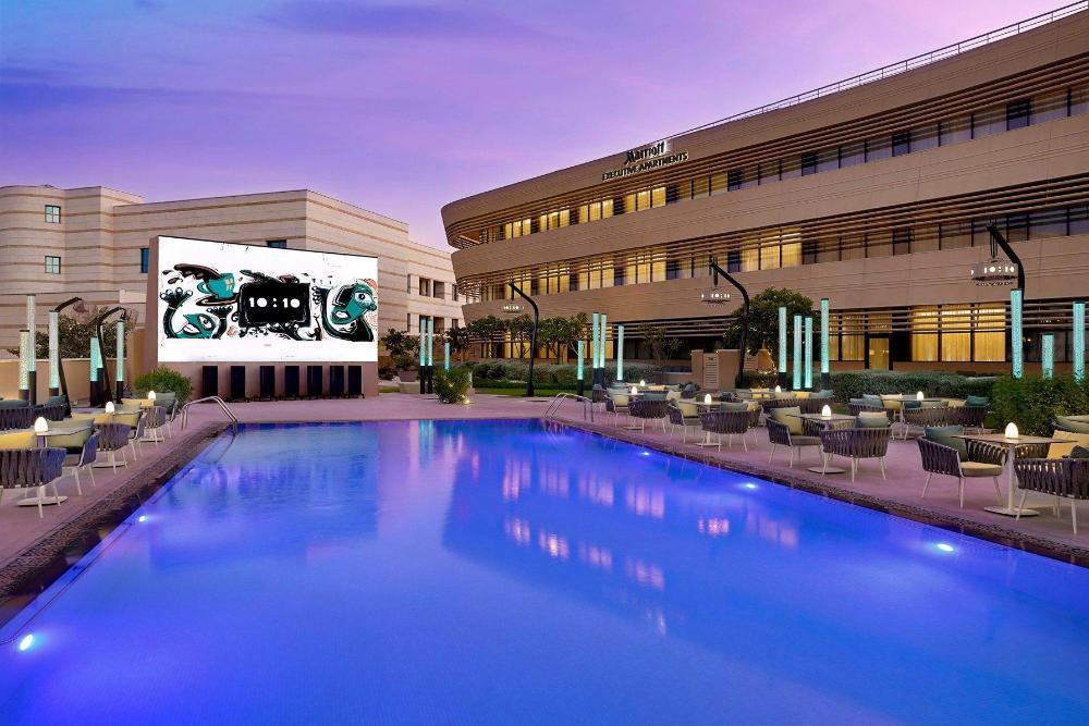 riyadh diplomatic quarter marriott executive apartments