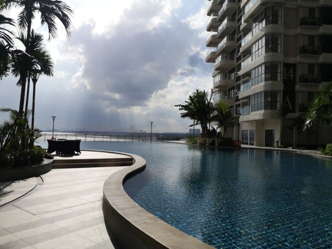 sea view homestay country garden danga bay