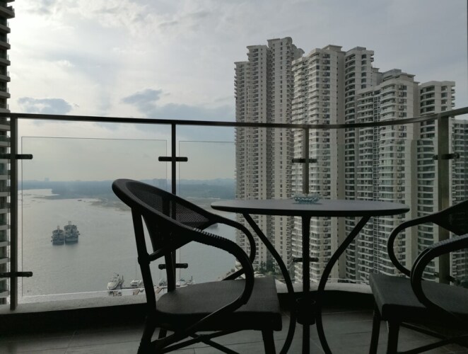 sea view homestay country garden danga bay