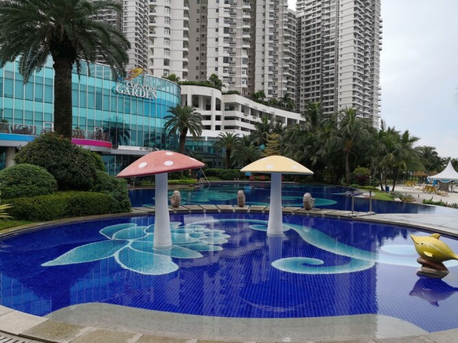 sea view homestay country garden danga bay