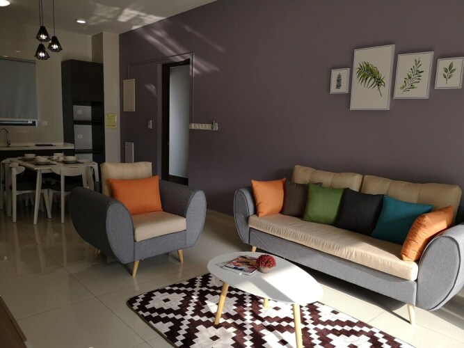 sea view homestay country garden danga bay