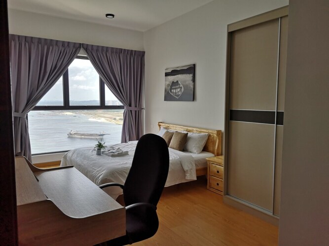 sea view homestay country garden danga bay