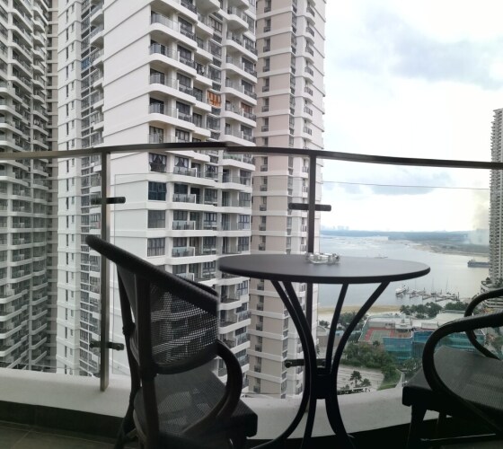 sea view homestay country garden danga bay