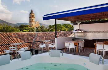 casa de balcones