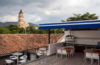 casa de balcones