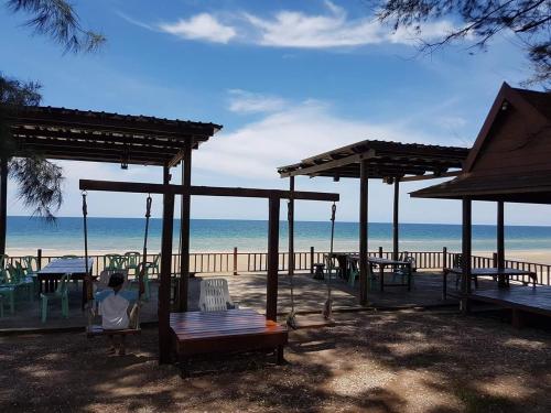 white beach resort