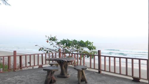 white beach resort