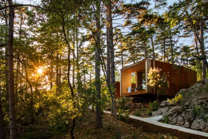 theodosius forest village glamping in vipava valley