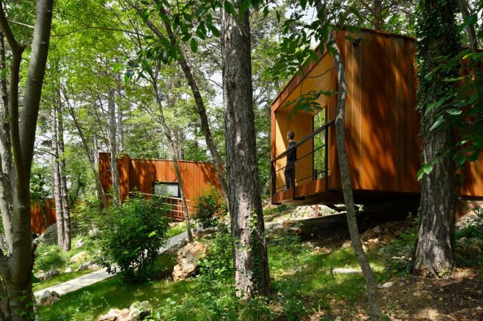 theodosius forest village glamping in vipava valley