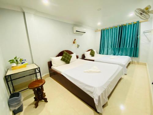 the blue guest house