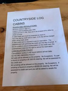 panguitch countryside cabins