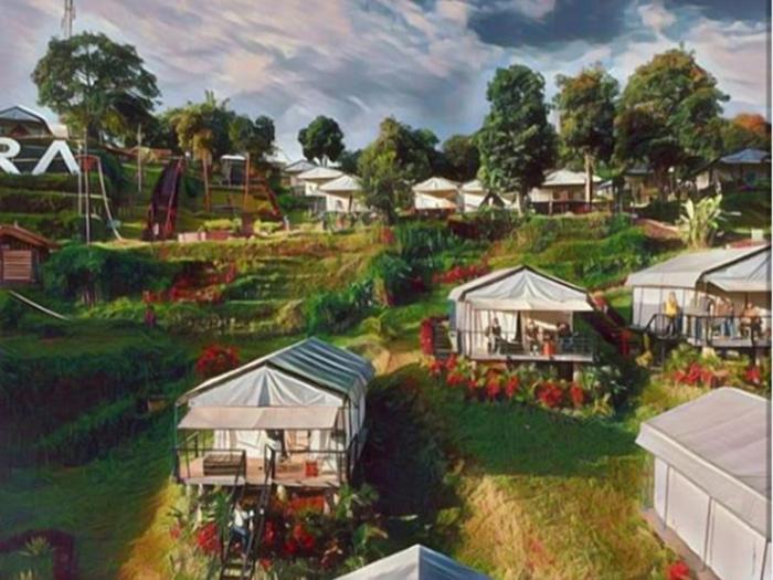 trizara resorts glam camping