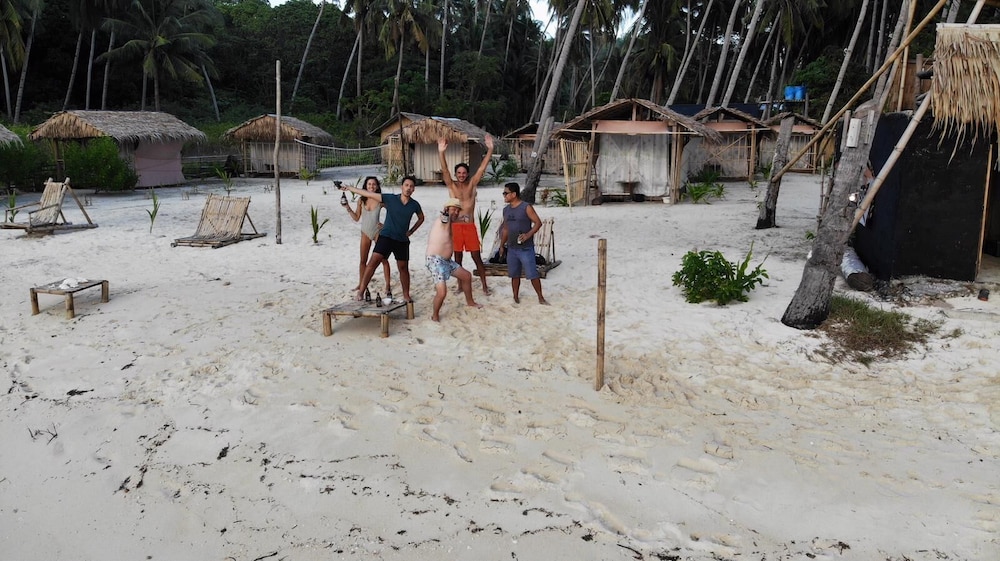 backpackers island beach camp adults only