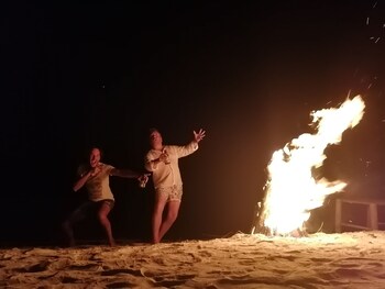 backpackers island beach camp adults only