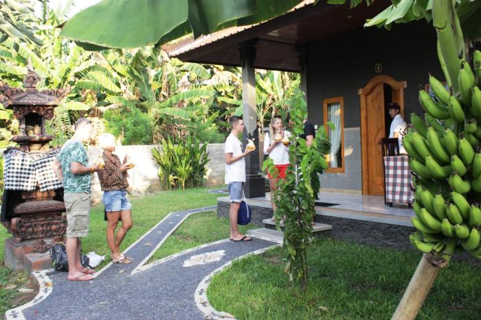 kubu padi wooden house