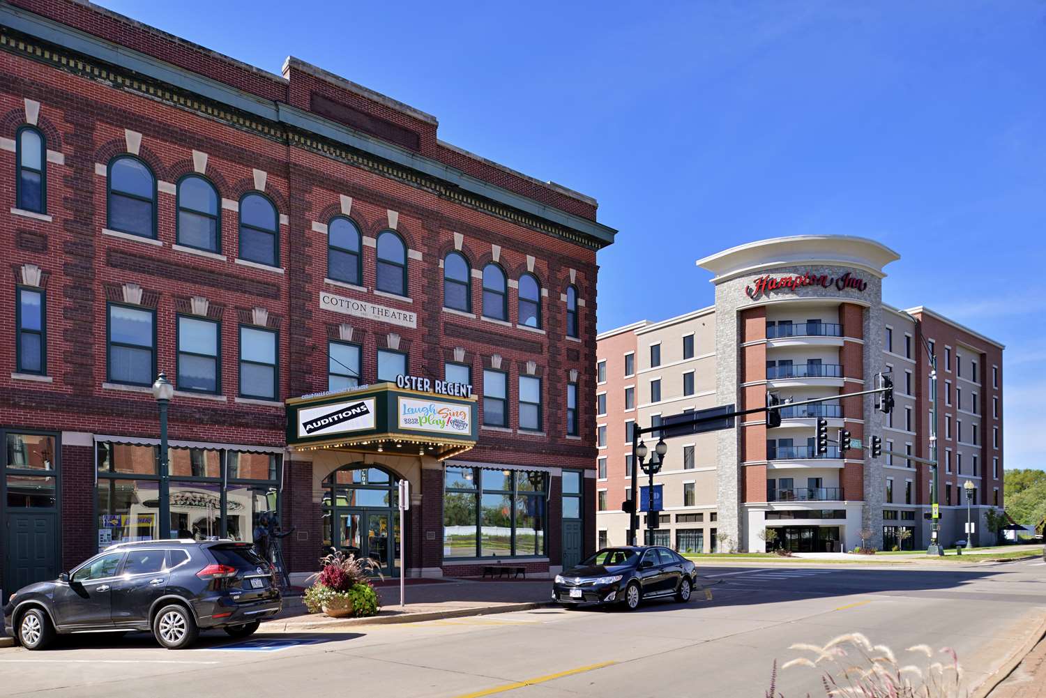 hampton inn cedar falls downtown