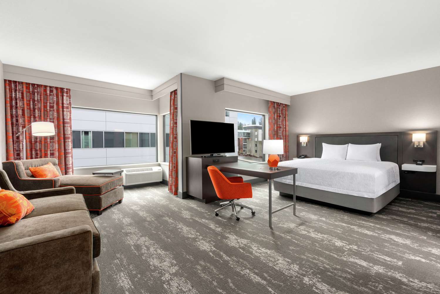 hampton inn and suites spokane downtown south