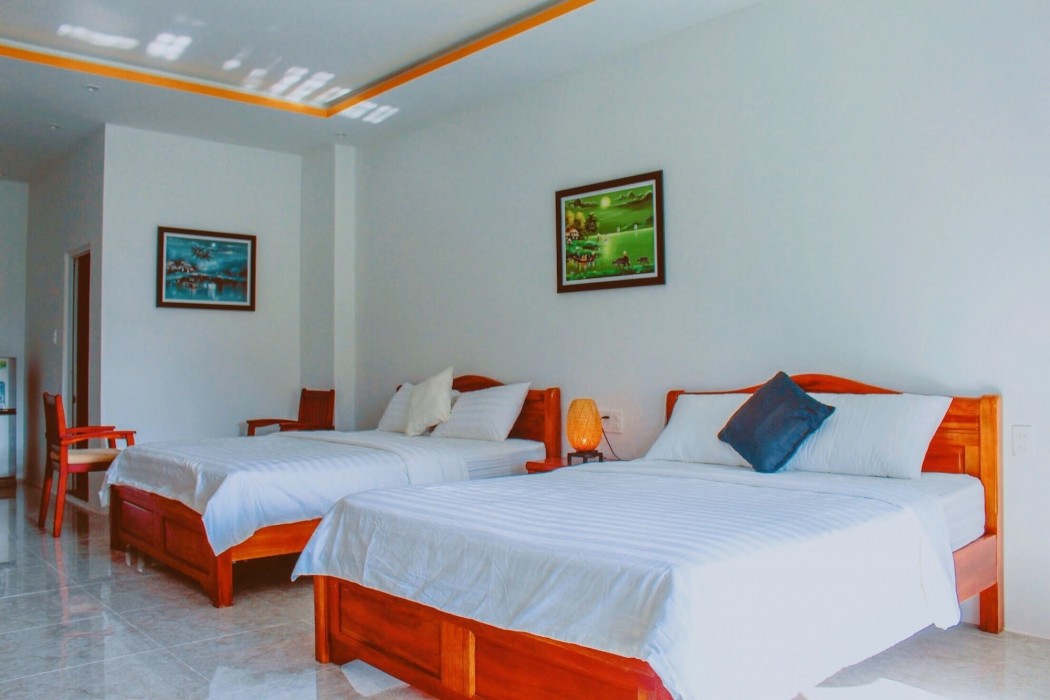 an bang white sand sea homestay