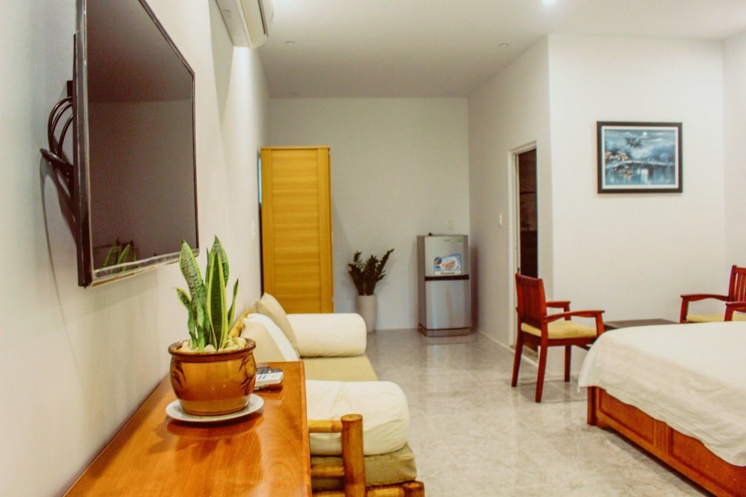 an bang white sand sea homestay