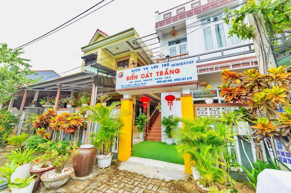 an bang white sand sea homestay