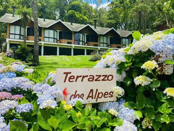 terrazzo dos alpes