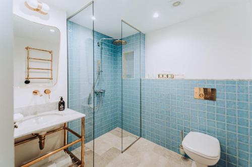 ocho suites and kitchen