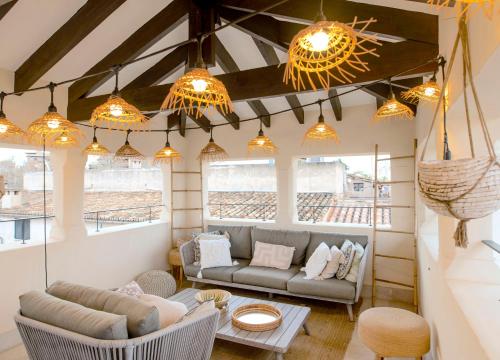 ocho suites and kitchen