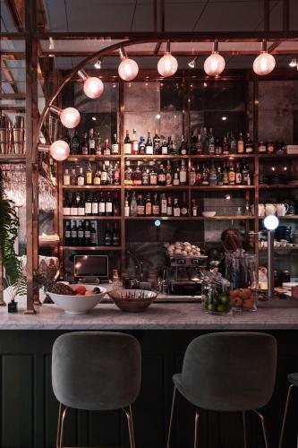 ocho suites and kitchen