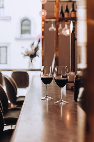 ocho suites and kitchen