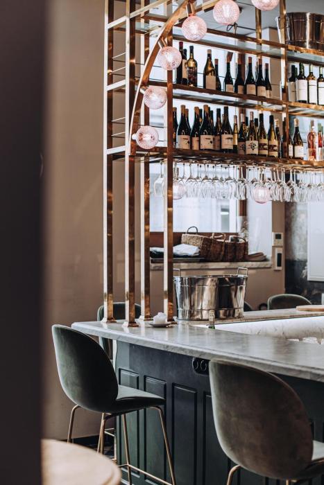 ocho suites and kitchen