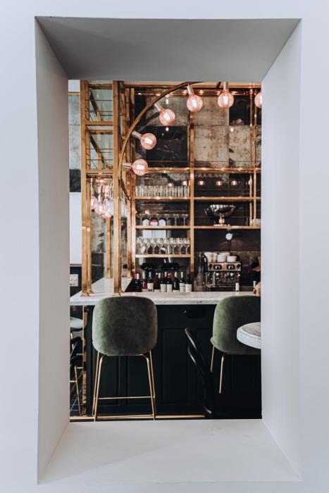 ocho suites and kitchen