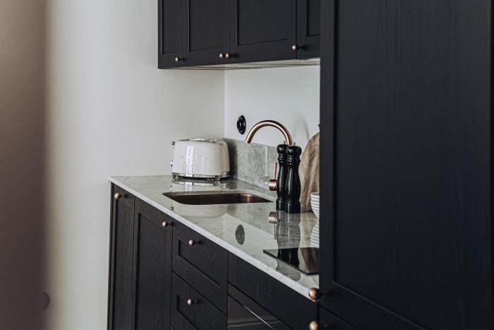 ocho suites and kitchen