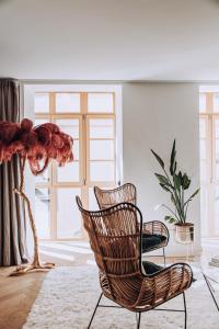 ocho suites and kitchen
