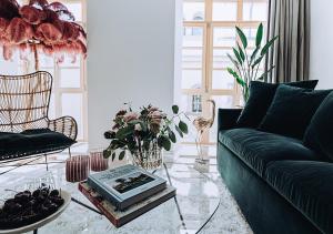 ocho suites and kitchen