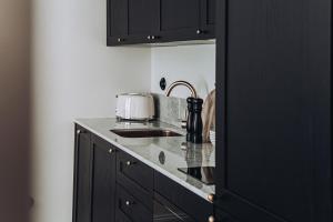ocho suites and kitchen