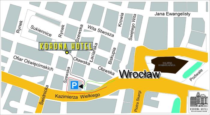 korona hotel wroclaw market square