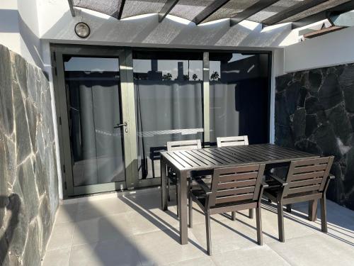 maspalomas lago canary sunset