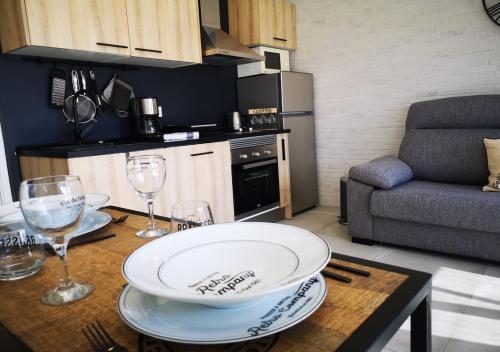 maspalomas lago canary sunset