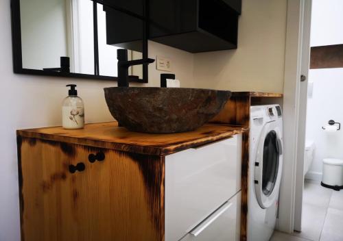 maspalomas lago canary sunset