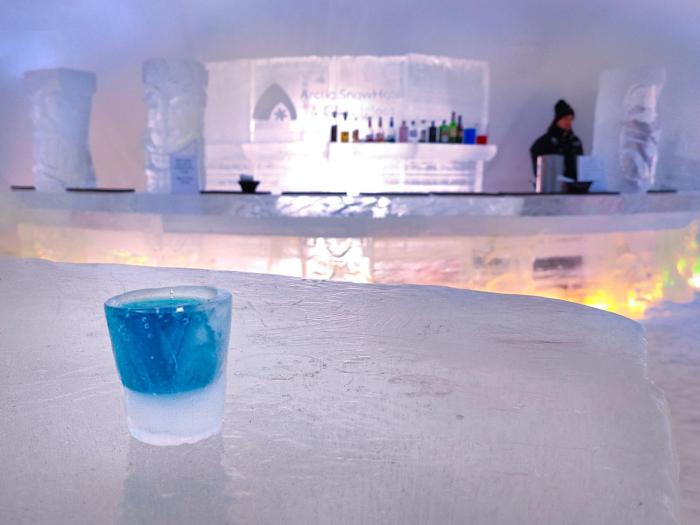 arctic snowhotel and glass igloos