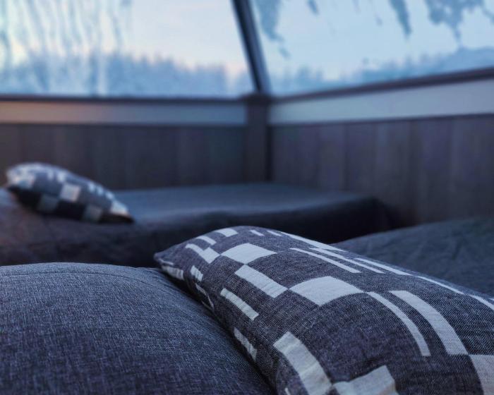 arctic snowhotel and glass igloos