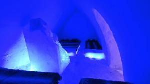 arctic snowhotel and glass igloos