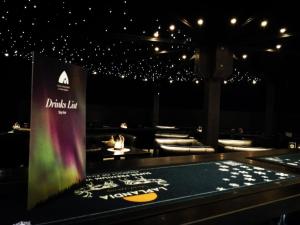 arctic snowhotel and glass igloos