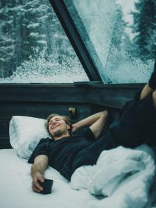 arctic snowhotel and glass igloos