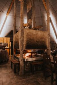 arctic snowhotel and glass igloos